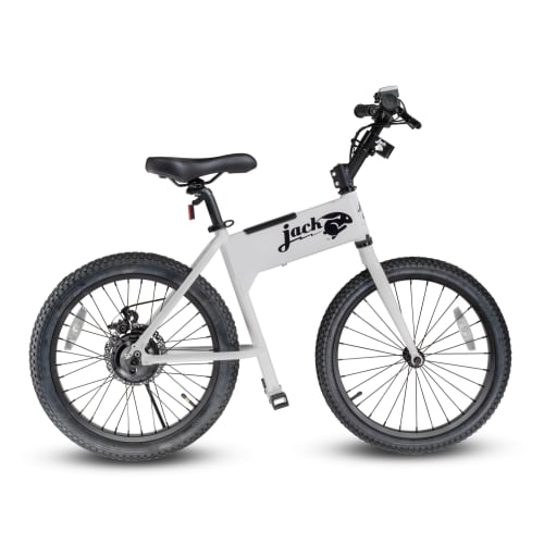 Microbicicleta Eléctrica JackRabbit®, Paquete de 4 Unidad, Blanco